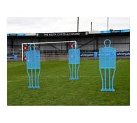 Single 6ft 5 Inch BLUE Football Mannequin - Set Piece Dummy Defender Training