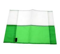 Precision Single All Weather Football Corner Flag - Emerald Green & White - Outdoor Poly