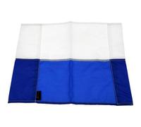Precision Single All Weather Football Corner Flag - Royal Blue & White - Outdoor Polyester