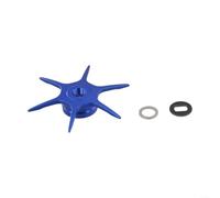 Precision Six Star Drag Assembly Compatible with For ABU Garcia BF7 BF8 IB7 IB8 DEEZ8 For zenon 64mm Fishing Reel Models (right hand type dark blue)