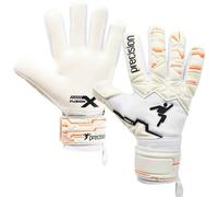 Size 9 Professional JUNIOR Goal Keeping Gloves - Negative Contact WHITE Keeper
