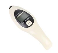 Precision Skin Tester with LCD Display - Multifunctional Facial Moisture and Oil Analyzer - Portable Skin Sensor for Home and Professional Use (Pink) (White)