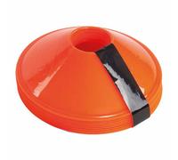 Precision Sleeved Saucer Cones (Pack Of 10) in Orange Precision Orange