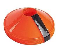 Precision Sleeved Set of 10 Saucer Cones - Orange