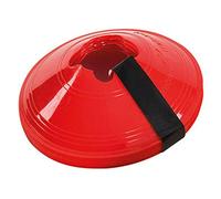 Precision Sleeved Saucer Training Cone Set 10 Units Red