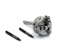 Precision Small Chucks Machine Tool Milling (50 MM 3 JAW SELF CENTER W/ MT1 ARBOR M12 X 1)