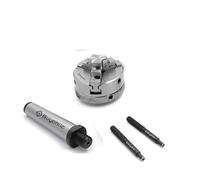 Precision Small Chucks Machine Tool Milling (50 MM 3 JAW SELF CENTER W/ MT2 ARBOR M12 X 1)