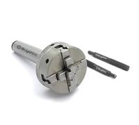 Precision Small Chucks Machine Tool Milling (50 MM 4 JAW SELF CENTER W/ MT2 ARBOR M12 X 1)