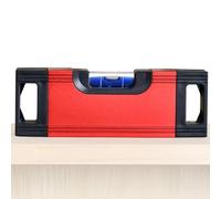 Precision Small Level, Magnetic Bubble Finder Tool, Compact Alignment Gauge with High Accuracy Indicator System, Compact Workshop Tool with Portable Design, Straight Edge Calibration Guide