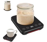 Precision Sourdough Starter Warmer, Fermentation Heating Pad with 1°F Control & 12H Timer & Auto Shut-Off, Automatic Proofing Mat for Bread Dough, Yogurt, Cheese