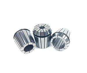 Precision Spring Collet Set, Large Bore Chuck ER8 ER11 ER16 ER20 ER25 ER32 ER40 Spring Collet Clamping Tool Collets Drill Chuck Milling Cutter Lathe Tool(ER40-27mm 0.008)