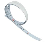 Precision Stainless Steel Measuring Tape with Peel-and-Stick Back for Fast Setup on Flat Work Surfaces (3m-forward)