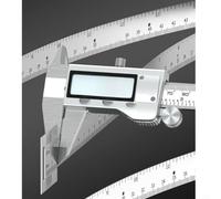 Precision Stainless Steel Pi Tape Ruler, 0-1200mm Dual Scale for Diameter and Circumference Measurement on Wheels(A)