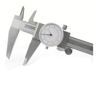 Precision Stainless Steel Vernier Caliper 6in 8in 12in Dual Hand Reading Metric Imperial 300mm Measurement Tool for Industrial Use and DIY Projects