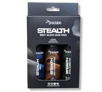 Precision Training Unisex's Precision Stealth Grip+ Glove Care Pack Shoe Product Set, Black, One Size