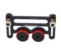Precision Stock Guides for Table Saw, Dual Universal Featherboards with Sliding Blocks, Woodworking Double Wheel Bearing Stock Roller for Table Saw, Router Table & Band Saw