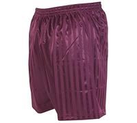 Precision Striped Continental Football Shorts 26-28 inch Maroon