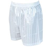 Precision Football Shorts Striped Continental 38-40 inch White