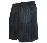 Precision Striped Continental Football Shorts in Black | Size: Small Precision Black S