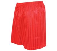 Precision Striped Continental Football Shorts in Red | Size: Small Precision Red S