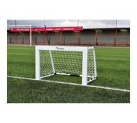 Precision Target Foldable Aluminium Mini Goal Post White (3Ft X 2.5Ft)