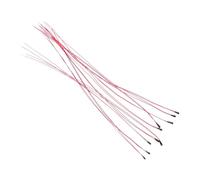 Precision Thermistor,10PCS NTC Thermal Resistor MF52B 10K 100K Probe Strap Wire B3470 B3380 B3950 B3435 B 4250 1% 10CM Control Sensor(10K 3950)