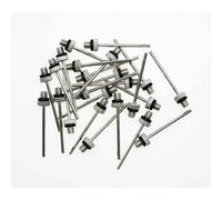 Precision Thin Needle Adapter (Pack Of 24) Silver (One Size)