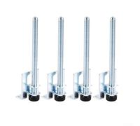 Precision-Threaded Adjustable Feet for Wardrobe Cabinets to Achieve Balanced Positioning on Slightly Inclined or Rough Floors (150mm)