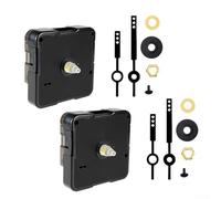 Precision Timing Quartz Movements Set for Creating Unique Clocks, Choose from Either Two or Three Pieces (D)