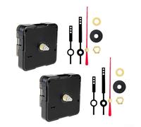Precision Timing Quartz Movements Set for Creating Unique Clocks, Choose from Either Two or Three Pieces (C)