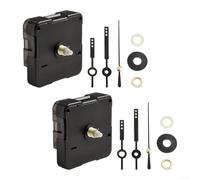 Precision Timing Quartz Movements Set for Creating Unique Clocks, Choose from Either Two or Three Pieces (B)