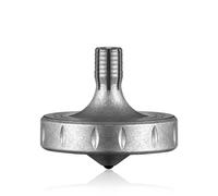 Precision Titanium Spinning Top, Long Spin Time easily exceeding 10 minutes, Perfect Balance, Well made, Wear-resistant, Drop-resistant, Non-rusting (Vulcan Stone Washing Gray)