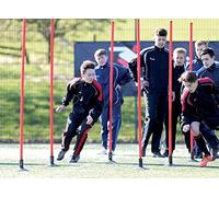 Precision Training Boundary Poles - Red