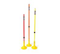Precision Training Coaching Sports Telescopic Boundary Poles (Set of 12)