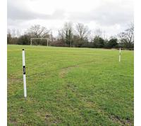 Precision Training Crowd Barrier Kit with Poles, Rope, Anchors, Carry Bag