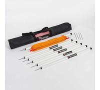 Precision Training Crowd Barrier Kit with Poles, Rope, Anchors, Carry bag rrp£56