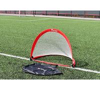 Precision Training Durable Weighted Easy Pop-Up Football Goal,Red,110cm x 80cm