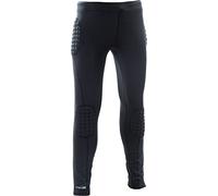 Precision Training Kids Padded Baselayer Goalkeeper Goalie Keeper Pant Black