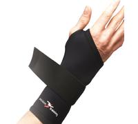 Precision Training Neoprene Wrist Support - Black/Red, Small