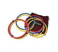 Precision Training Speed Agility Interlocked Hoops, white - red, K-REY-TR706