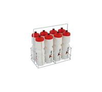 Precision Training Sports 8 Bottle Carrier & 700ML Bottles (2020)
