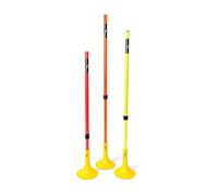 Precision Telescopic Boundary Poles (set Of 12)