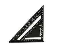 Precision triangular ruler， Angle Protractor 7 Inch Triangle Square Ruler 90 Degree All In One Woodworking Tool