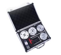 Precision Turning Tool Set - Wood Lathe Scroll Chuck with Automatic Centering Function for Woodworking (5.5inch) - Essential Woodcraft Accessories