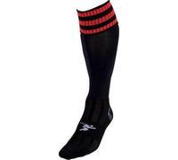 Precision Men's 3 Stripe Pro Football Socks in True Black | Size: 7-11 Precision True Black 7-11