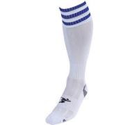 Precision Men's 3 Stripe Pro Football Socks in White | Size: 7-11 Precision White 7-11