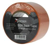 Precision Unisex Adult 38mm Sgr Sock Tape (Pack Of 5) Orange (20M X 38mm)