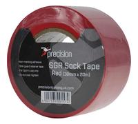 Precision Unisex Adult 38mm Sgr Sock Tape (Pack Of 5) Red (20M X 38mm)
