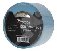 Precision Unisex Adult 38mm Sgr Sock Tape (Pack Of 5) Sky Blue (20M X 38mm)