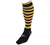 Precision Pro Hooped Football Socks in True Black | Size: 7-12 Precision True Black 7-12